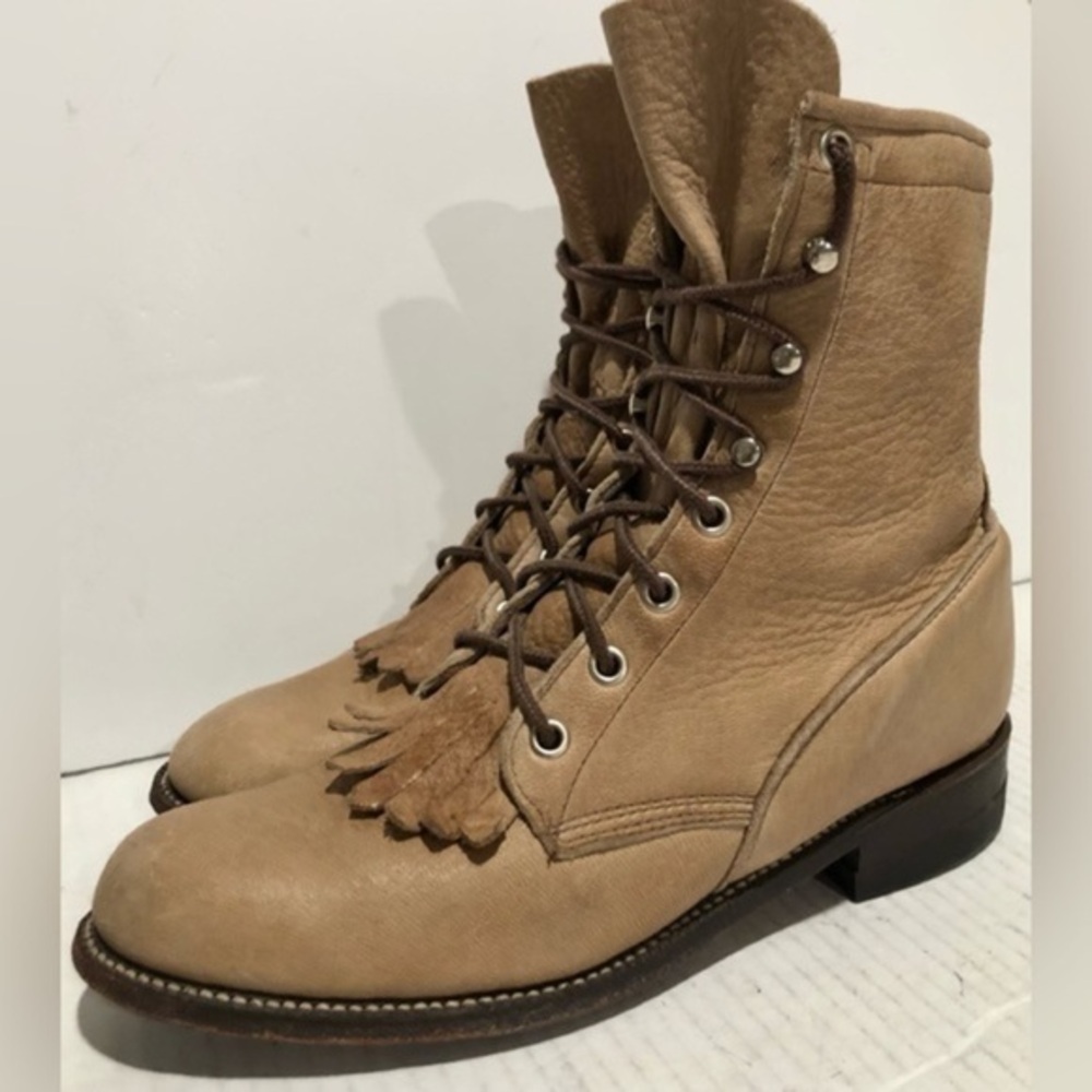 Justin Kiltie Brown Boots